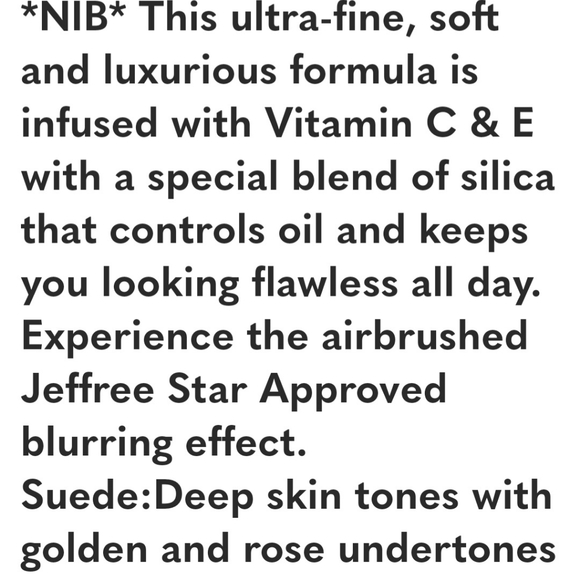 JEFFREE STAR setting powder. suede color, nib - Picture 6 of 6